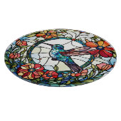 Planche À Découper Oiseau de colibri Faux en verre tendu (Coin)