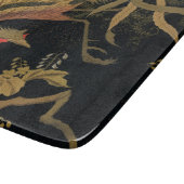 Planche À Découper Oiseau de coq d'or Classique japonais Antique (Coin)