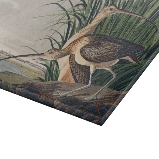 Planche À Découper Oiseau de Courlis à long bec Audubon (Coin)