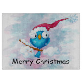 Planche À Découper Oiseau de Noël (Devant)