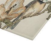 Planche À Découper Oiseau oriental été perché sur la branche (Coin)