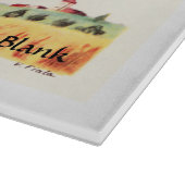 Planche À Découper Oiseau Volant Avec Fleurs (Coin)