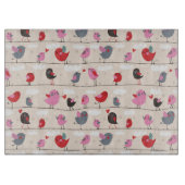Planche À Découper Oiseaux dans l'amour (Devant)