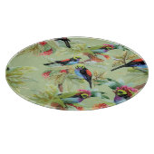 Planche À Découper Oiseaux de fleurs d'été : Motif tropical (Coin)