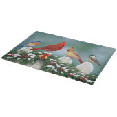 Planche À Découper Oiseaux de vacances et Garland de Noël (Coin)