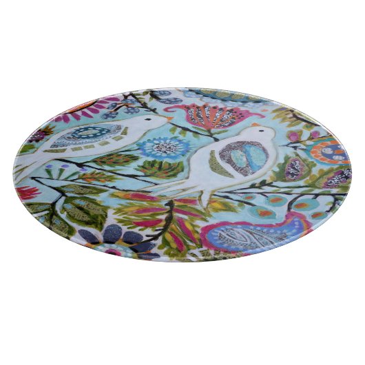 Planche À Découper Oiseaux en papier I (Coin)