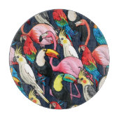 Planche À Découper Oiseaux exotiques (Devant)