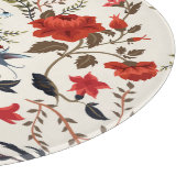 Planche À Découper Oiseaux & Fleurs : Conception Florale transparente (Coin)