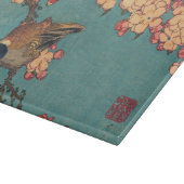 Planche À Découper Oiseaux Fleurs Hokusai Art Japonais (Coin)