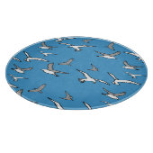 Planche À Découper Oiseaux - un troupeau de mouettes (Coin)