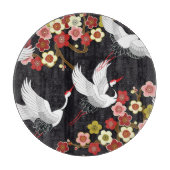 Planche À Découper Oiseaux volants : Heron de grue japonais. (Devant)