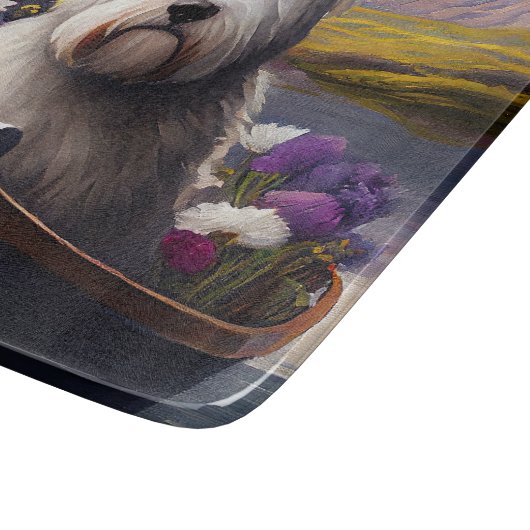 Planche À Découper Old English Sheepdog sur Paddle : Une aventure Pit (Coin)