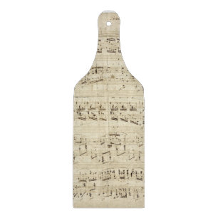 Planche À Découper Old Music Notes