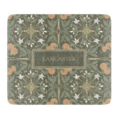 Planche À Découper Olive Green Botanical (Devant)