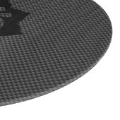 Planche À Découper OM Symbole Lotus Spiritualité en fibre de carbone (Coin)