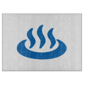 Planche À Découper Onsen ♨ Hot Spring 温 泉 Japonais (Devant)