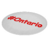 Planche À Découper "#Ontario" Joli design. Commandez dès maintenant  (Coin)