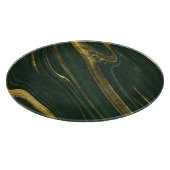 Planche À Découper Onyx Vert Luxueux : Marbre D'Or. (Coin)