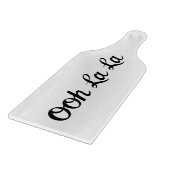 Planche À Découper Ooh La La Script Noir (Coin)