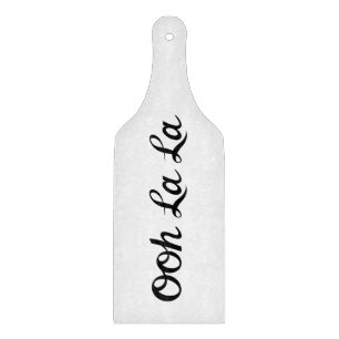 Planche À Découper Ooh La La Script Noir