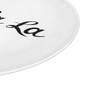 Planche À Découper Ooh La La Script Noir (Coin)