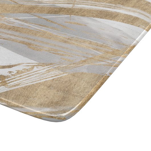 Planche À Découper Or et gris (Coin)