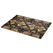 Planche à découper Or Floral (Coin)
