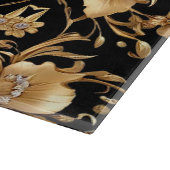 Planche à découper Or Floral (Coin)