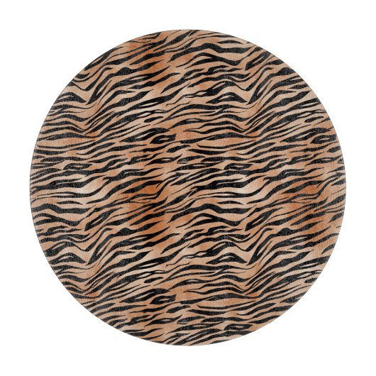 Planche À Découper Orange Black Tiger (Devant)