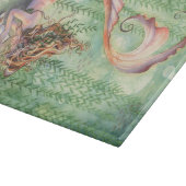 Planche à découper orange de sirène (Coin)