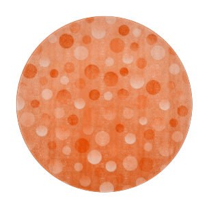 Planche À Découper Orange Fizz rond