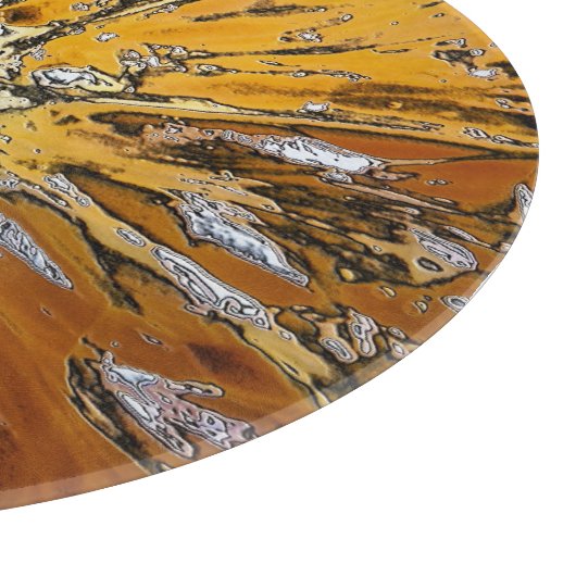 PLANCHE À DÉCOUPER ORANGES (Coin)