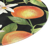 Planche À Découper Oranges dessinées à la main : Illustration Florale (Coin)