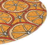 Planche À Découper Oranges dessinées à la main : sans couture (Coin)