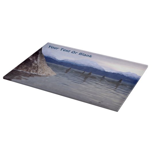 Planche À Découper Orca d'eau foncée (Coin)