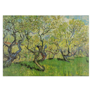 Planche À Découper Orchard à Blossom, Vincent van Gogh.