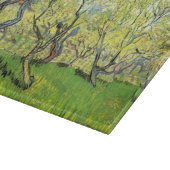 Planche À Découper Orchard à Blossom, Vincent van Gogh. (Coin)