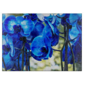 Planche À Découper Orchidées bleues (Devant)