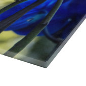 Planche À Découper Orchidées bleues (Coin)