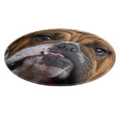 Planche À Découper Oreillers à lancer de Bulldog anglais (Coin)