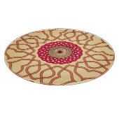 Planche À Découper Organic Mandala Spiral Design (Coin)