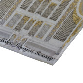 Planche À Découper Orgue de Schongau avec titre (Coin)