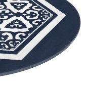 Planche À Découper Oriental Bleu Blanc Ottoman Tracery Art (Coin)