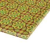 Planche À Découper Oriental Vert Blanc Ottoman Vin Turc Motif (Coin)