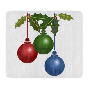 PLANCHE À DÉCOUPER ORNAMENTS DE NOËL
