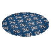 Planche À Découper Ornement damassé Ikat Géométrique (Coin)