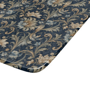Planche À Découper Ornementation florale de luxe décorative