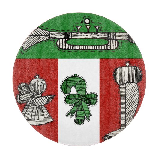 Planche À Découper Ornements vintages (Devant)