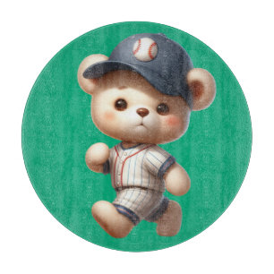 Planche À Découper Ours de baseball 1