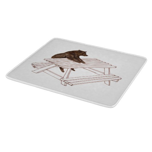 Planche À Découper Ours de pique-nique (Coin)